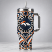 Ornament and Emblem - DEN Jeweled Heraldry Tumbler