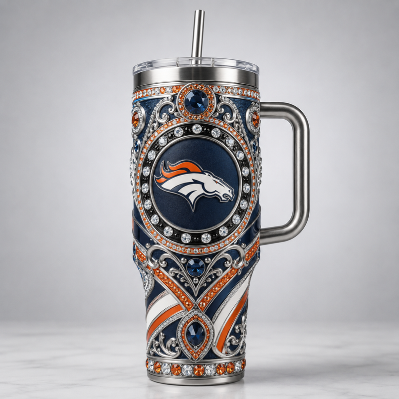 Ornament and Emblem - DEN Jeweled Heraldry Tumbler