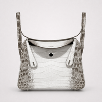 Glacier Scale - Tonal Gradient Statement Handbag
