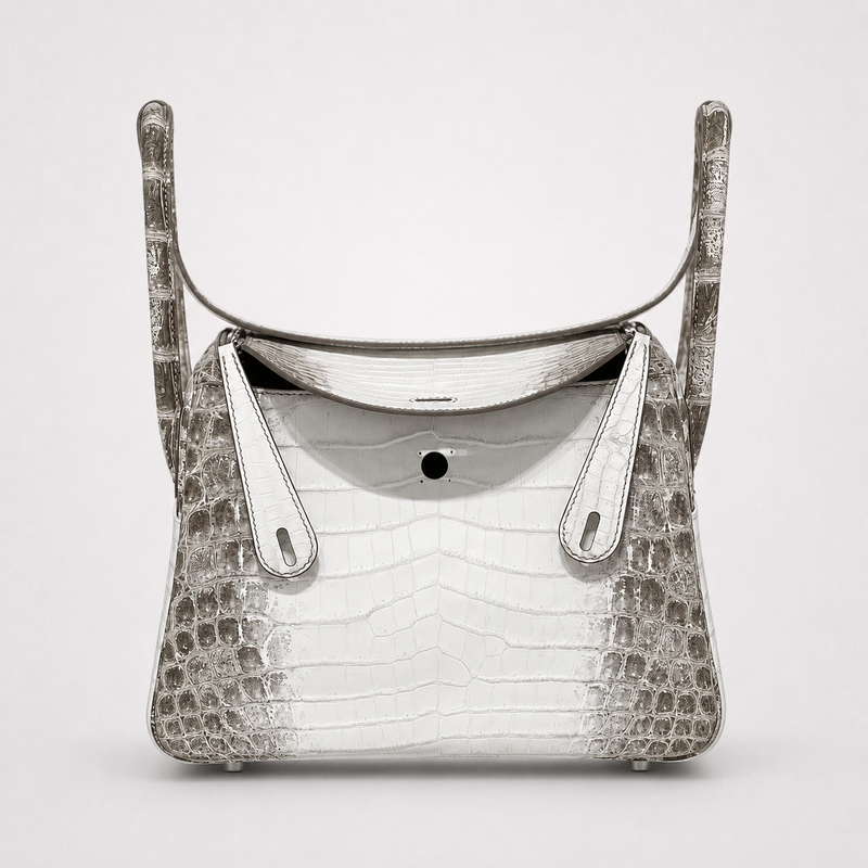 Glacier Scale - Tonal Gradient Statement Handbag