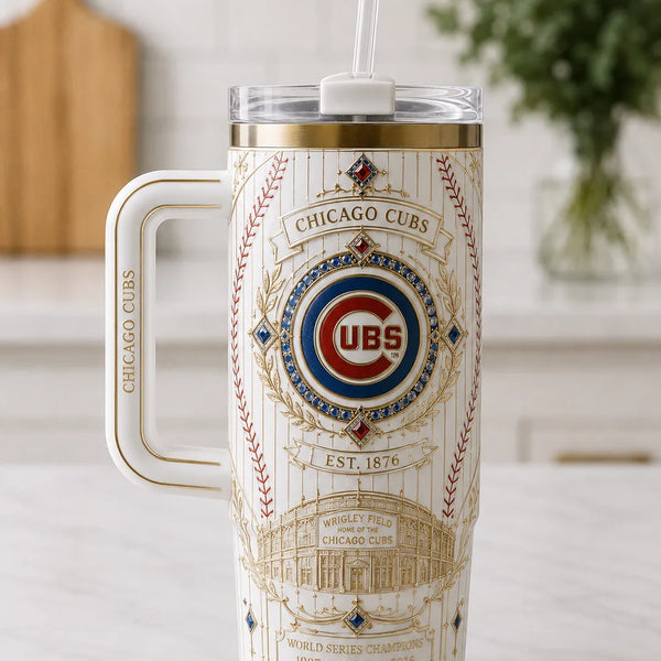 CHC Heritage Ivory - Ornamental Wraparound Tumbler - main