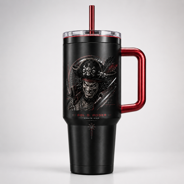 The Grin That Owns the Room - Roger Portrait Tumbler - main