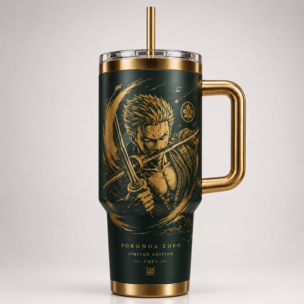 Zoro Gold Crescent - Blade, Arc and Deep Green Field - main