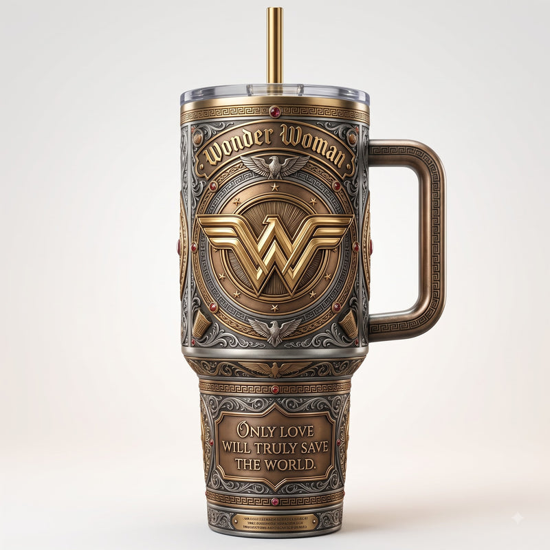 WW Emblem Relief - Bronze Heraldry Tumbler