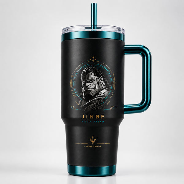 Jinbe Aqua Titan - Monochrome Portrait Tumbler - main