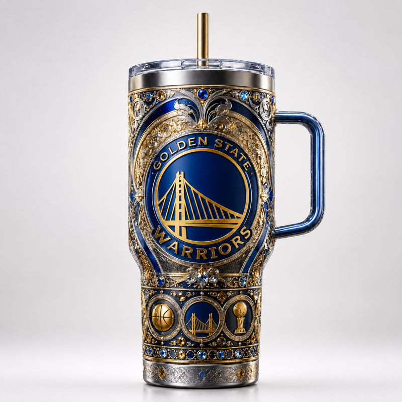 GSW Gilded Heraldry - Baroque Emblem Tumbler