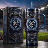Midnight Crest - NYC Heritage Tumbler