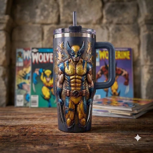 Logan Claws Out - Battle-Ready Tumbler - main - mk-1408-1