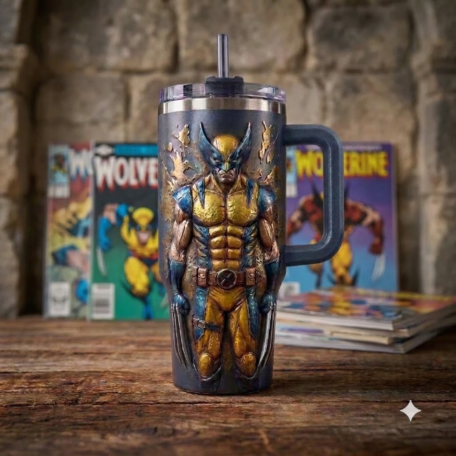 Logan Claws Out - Battle-Ready Tumbler