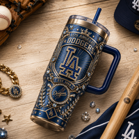 LAD Crown and Crest - Jeweled Heraldry Tumbler