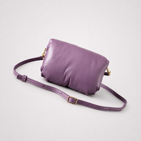 Lilac Volume - Soft-Formed Statement Handbag - main - 01