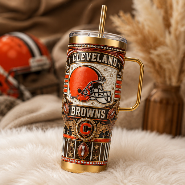 CLE Helmet Crest - Ornamental Heritage Tumbler - main