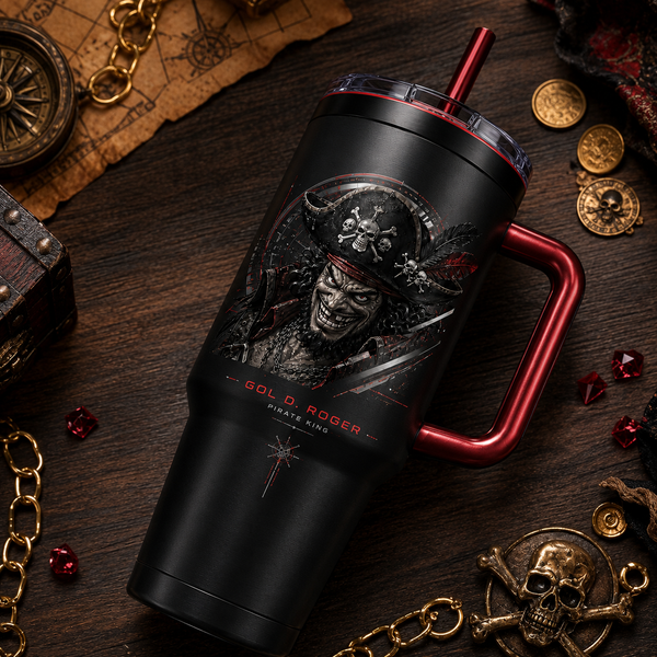 The Grin That Owns the Room - Roger Portrait Tumbler - main