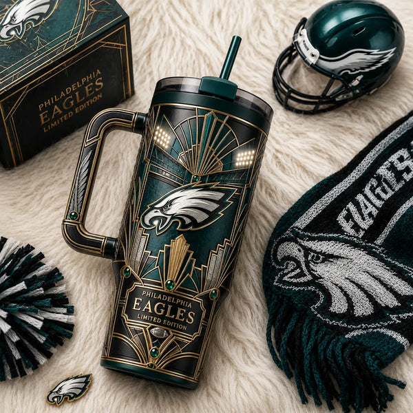 Deco Ascendant - PHI Emerald Emblem Tumbler - main