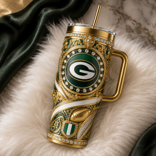 Gilded Pride - GB Baroque Emblem Tumbler - main