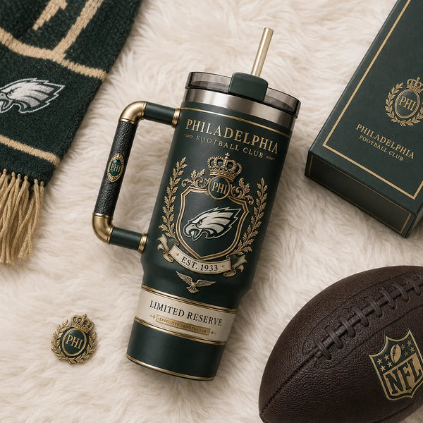 Green and Gilt - PHI Heraldic Crest Tumbler - main