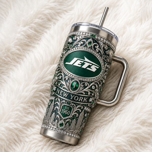 NYJ Emblem Tumbler - Ornament, Skyline and Quiet Prestige - main