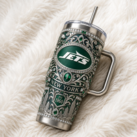 NYJ Emblem Tumbler - Ornament, Skyline and Quiet Prestige