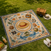 Charted Calm - Straw Hat Medallion Adventure Rug