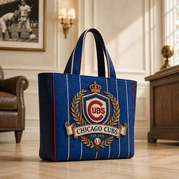 CHC Heritage Crest - Pinstripe Emblem Statement Tote - main