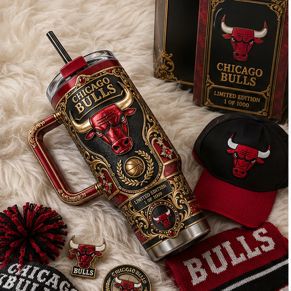Gilded Bull Crest - CHI Heritage Tumbler - main