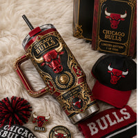 Gilded Bull Crest - CHI Heritage Tumbler