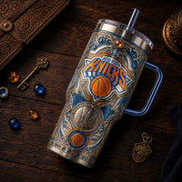 NYK Ornate Crest - Baroque Filigree Tumbler