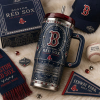 BOS Navy Heraldry - Fenway in Engraved Stillness