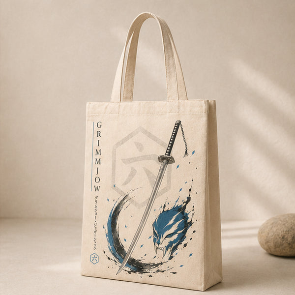 Grimmjow - Sixth Blade, Ink Wash Statement Tote - main