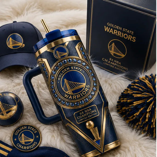 GSW Medallion Gold - A Tumbler Built Around One Emblem - main