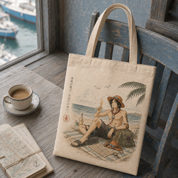 The Sea Breeze Carries Freedom - Ace Beach Rest Tote - main