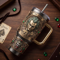 Prince of Chaos - JK Bronze Relief Medallion Tumbler