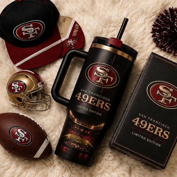 SF Gold Oval - Stadium Light Wraparound Tumbler - main