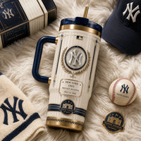 NYY Pinstripe Heritage - A Study in Cream, Navy and Gold