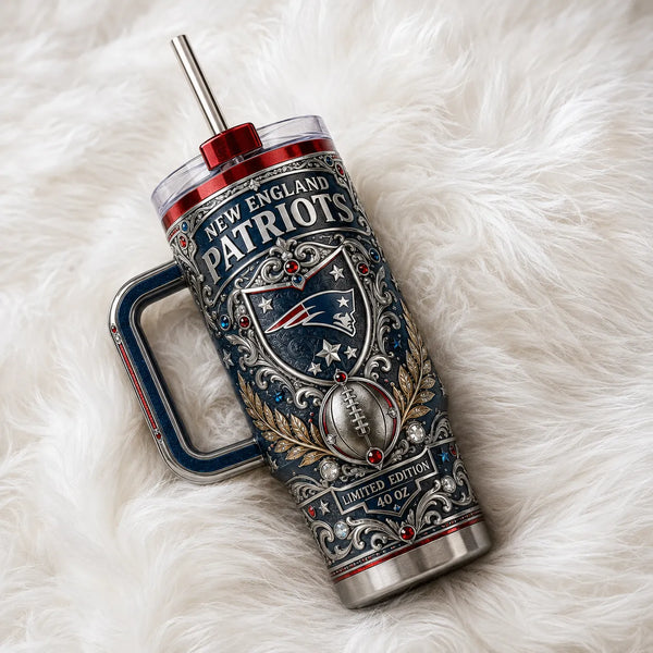 NE Heraldic Panel - Ornamental Crest Tumbler - main