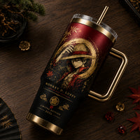 Luffy Crimson Halo - Editorial Wraparound Tumbler