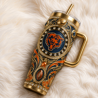 Gilded Crest - CHI Ornate Medallion Tumbler