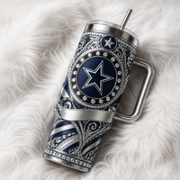 Midnight Regalia - DAL Star Medallion Tumbler