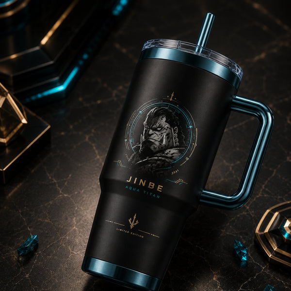 Jinbe Aqua Titan - Monochrome Portrait Tumbler - main