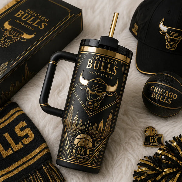 CHI Deco Emblem - Black and Gold Tumbler - main