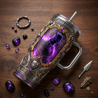 Quiet Menace - BP Violet Portrait Tumbler