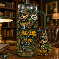 GB Go Pack Go - Mascot Pride in Green and Gold