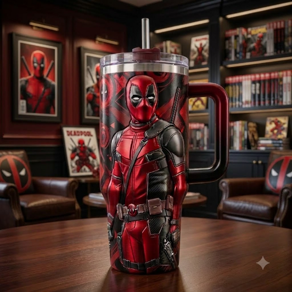 DP Standing Tall - Red and Black Wraparound Tumbler - main - mk-1408-2