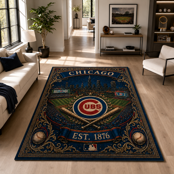 CHC Heritage Emblem - Ornamental Statement Rug - main
