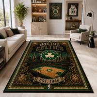 BOS Heritage Emblem - Ornate Bordered Statement Rug