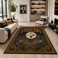 PIT Heritage Emblem - Vintage Stadium Statement Rug
