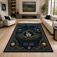 LAD Heritage Crest - Ornate Bordered Statement Rug