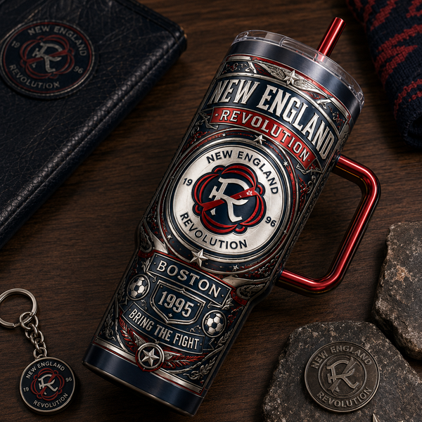 NE Ironwork Crest - Vintage Emblem Tumbler - main - mk-1408-2