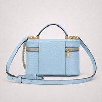 LV Powder Blue - Structured Vanity Silhouette Handbag
