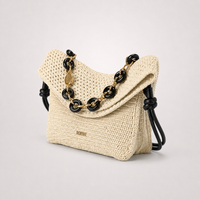 LW Cream Field - Woven Texture, Chain Line and Restraint